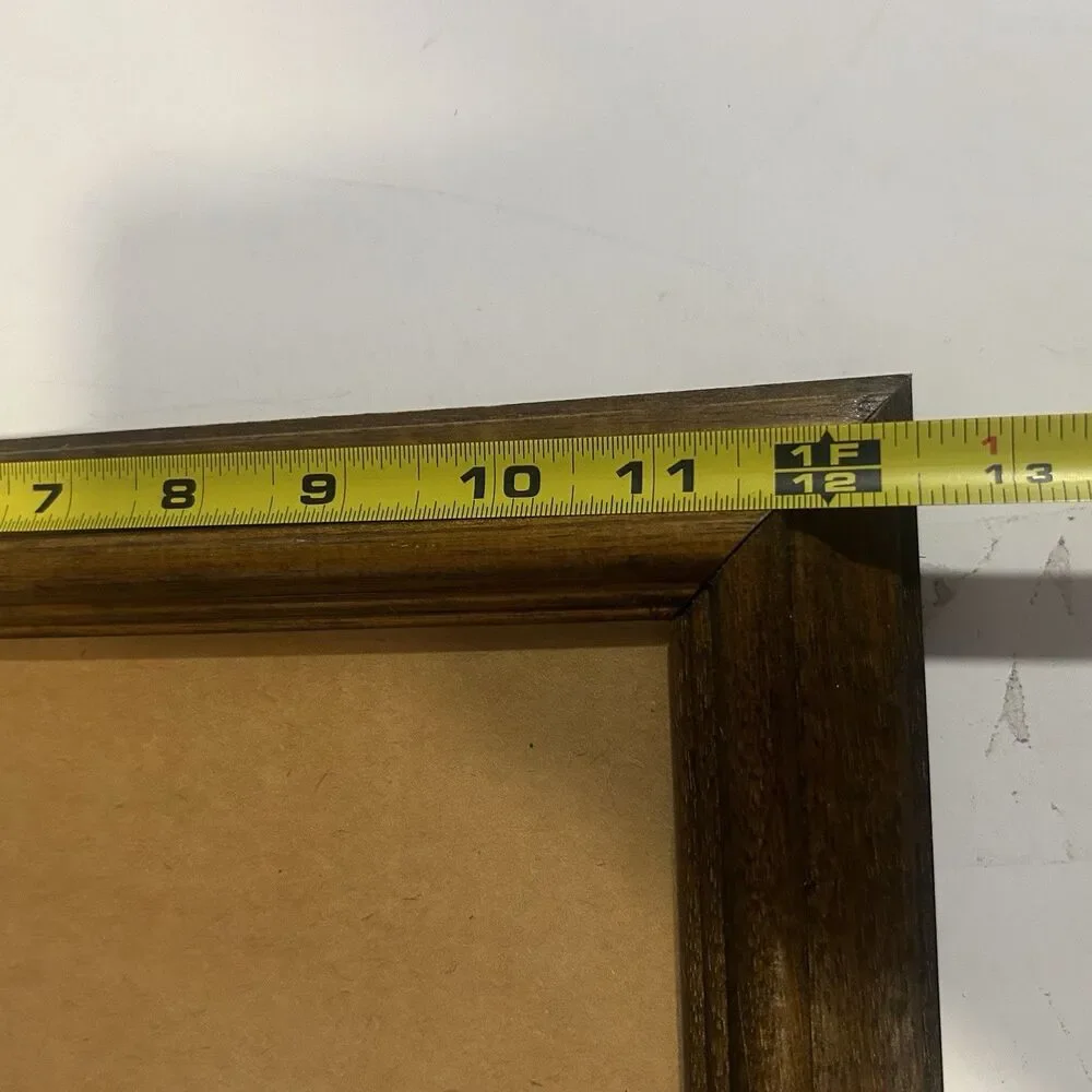 Vintage Solid Wood Picture Frame 8x10 Table Top Or Wall Hang
